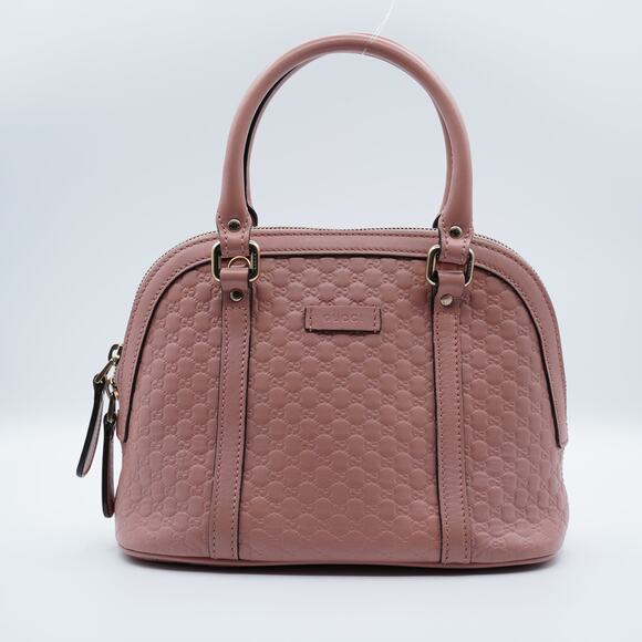 Gucci Handbags - Gucci Microguccissima Mini Dome Bag Soft Pink